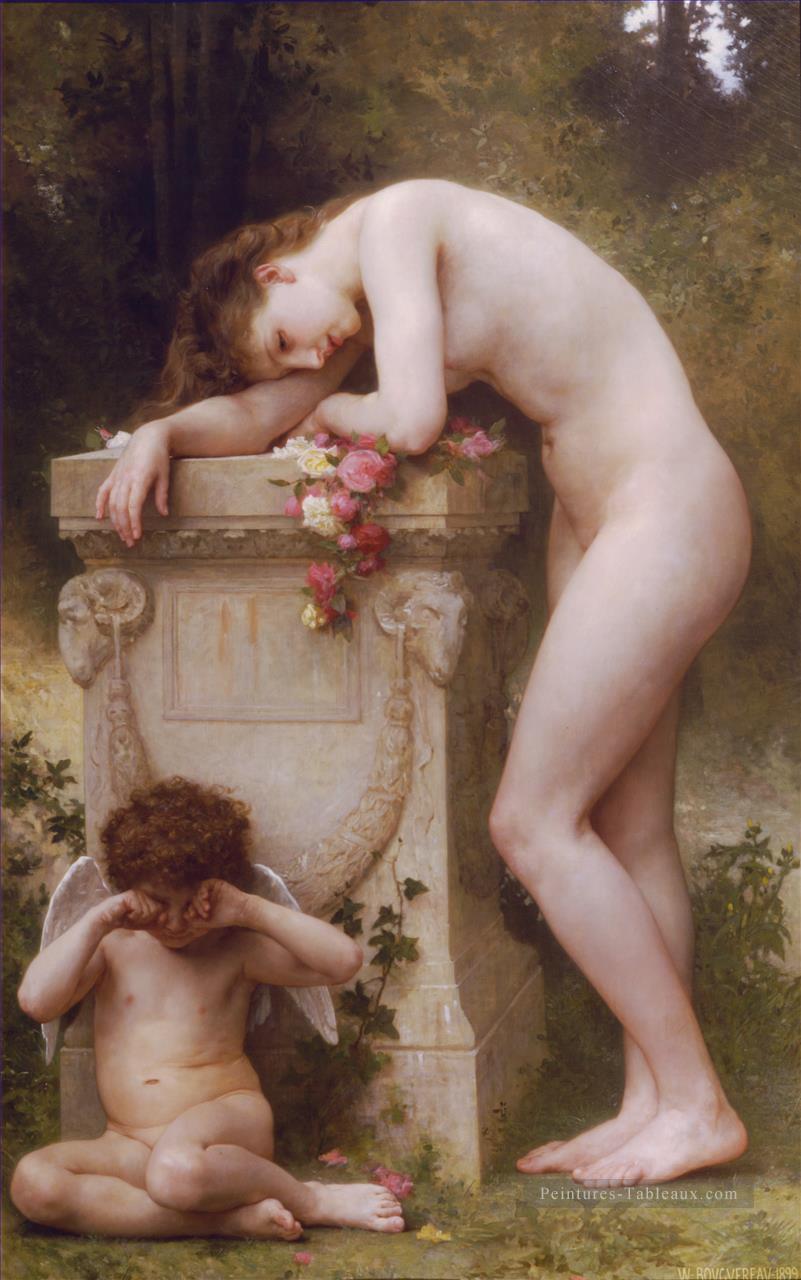 Douleur damour William Adolphe Bouguereau Nu Peintures à l'huile